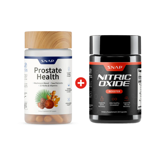 Nitric Oxide Booster & Prostate Health Capsules bundle